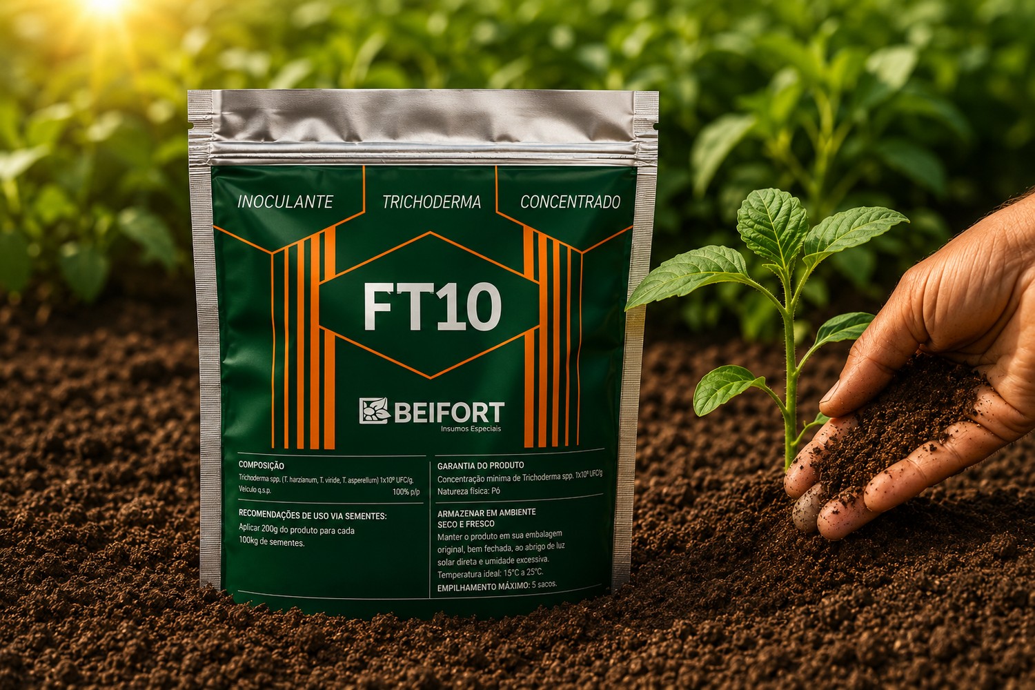 Beifort FT10 - inoculante Trichoderma concentrado